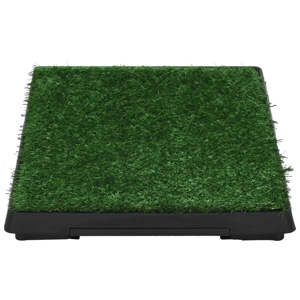 Toilette pour chien avec plateau et gazon artificiel – 63x50x7cm – Image 3