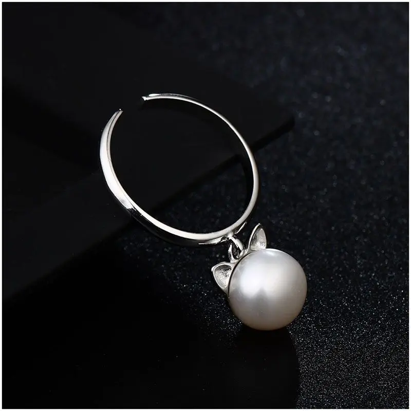 Bague Chat à la Perle – Image 4