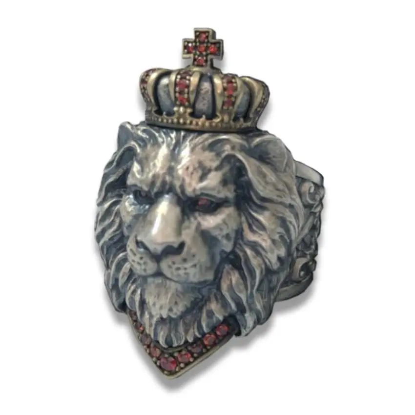 Bague Couronne du Roi Lion – Image 3