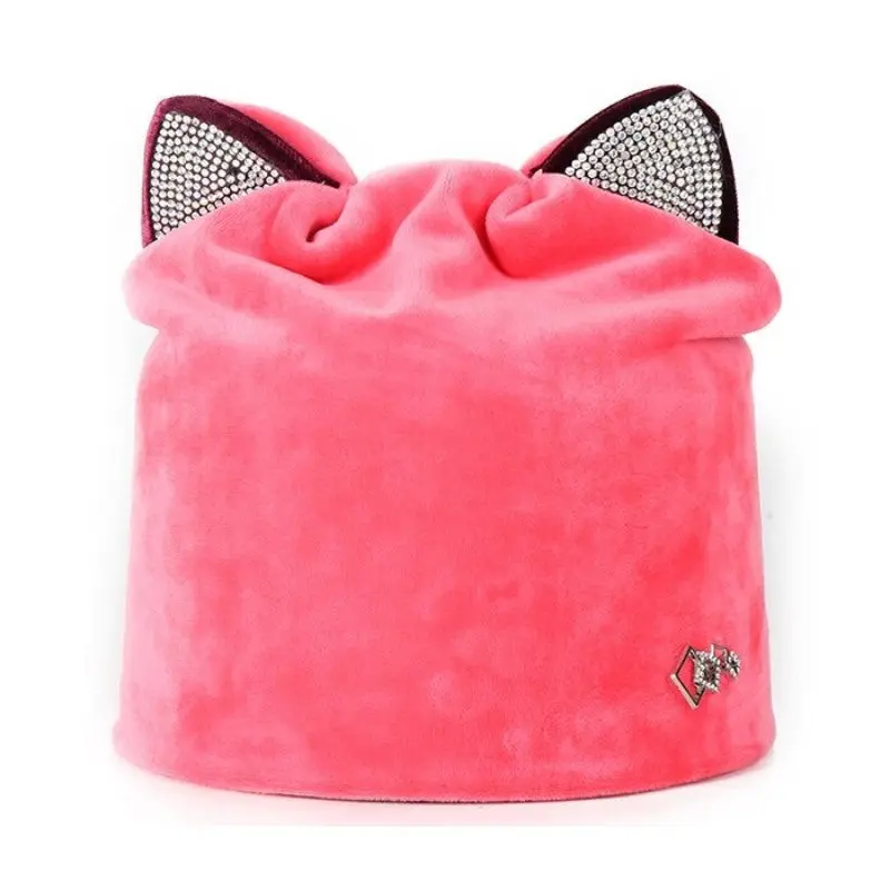 Bonnet Chat Velours – Image 5