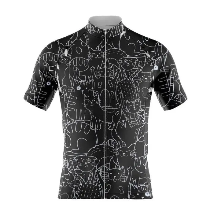 Maillot de cycliste Chat homme – Image 3