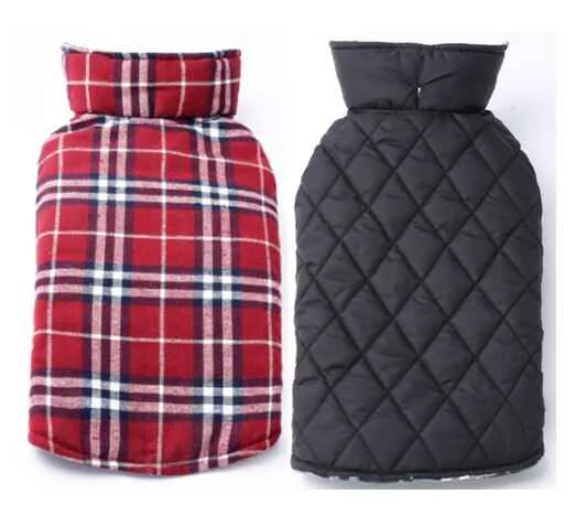 Manteau reversible pour pitbull