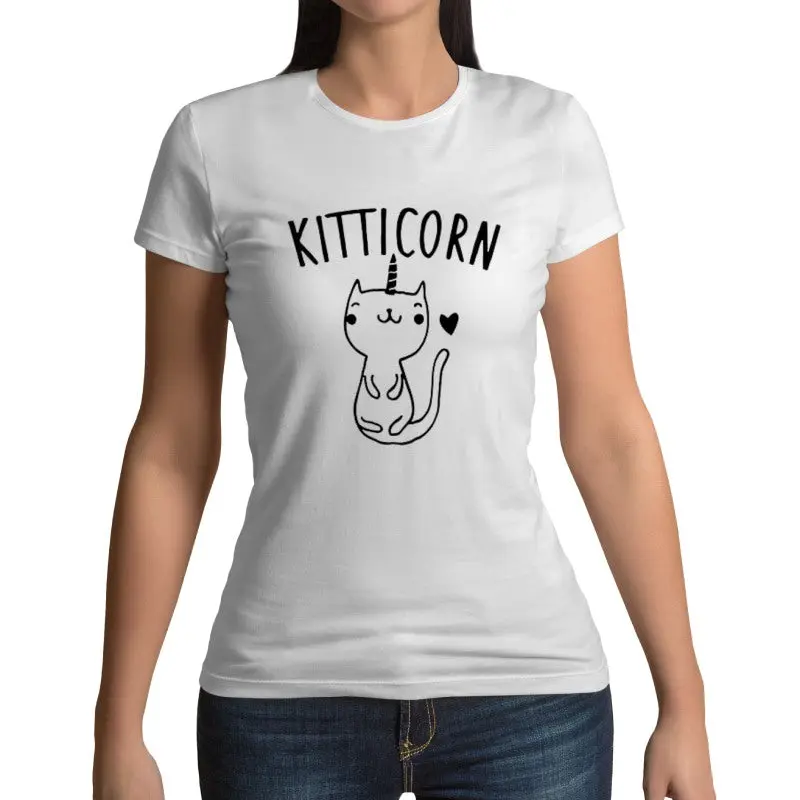 T-Shirt Chat Licorne