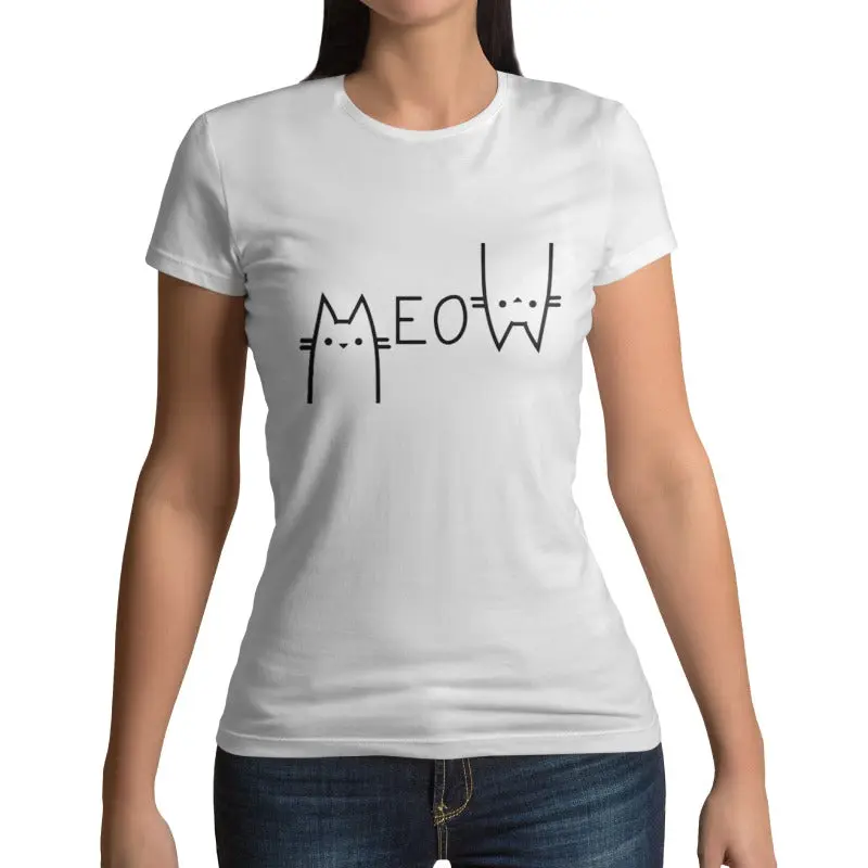 T-shirt Chat Meow