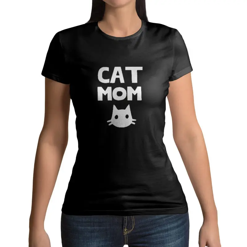 Tee-shirt Chat Femme Cat Mom – Image 4